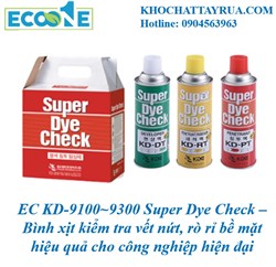 EC KD-9100~9300 Super Dye Check – Bình xịt kiểm tra vết nứt, rò rỉ bề mặt